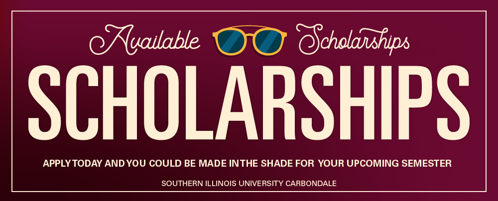 Available Scholarships: Apply today and you could be made in the shade for you r upcoming semester