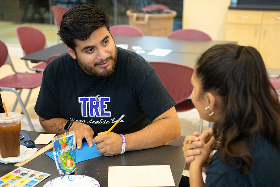 Male Hispanic Student