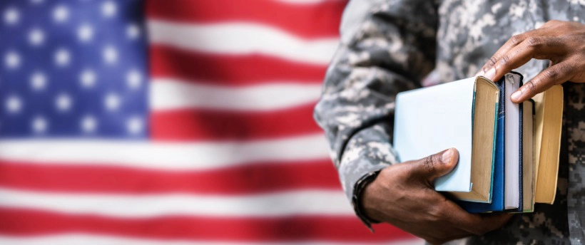 Male veteran student